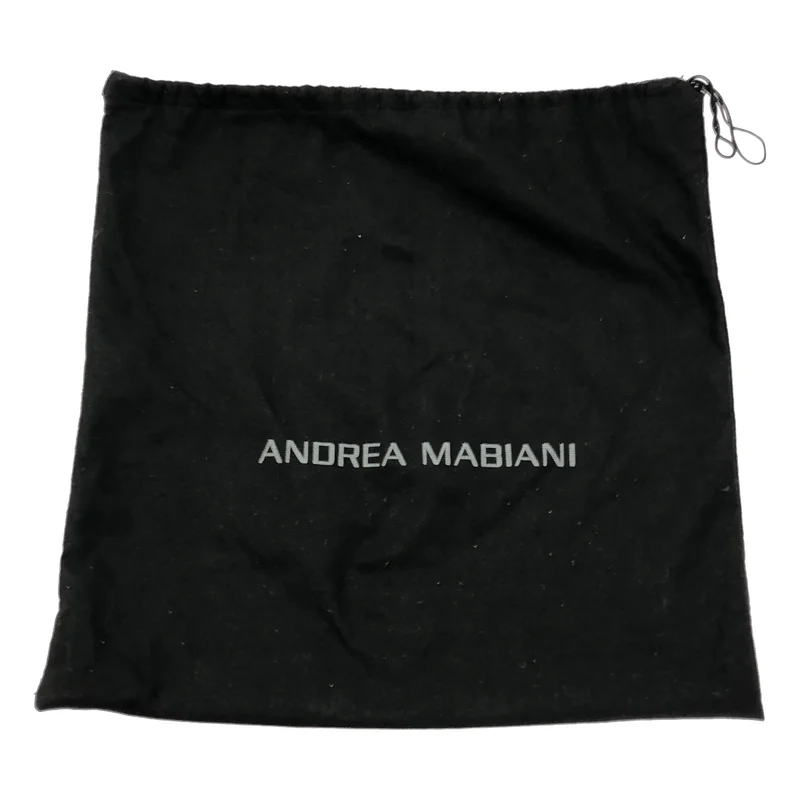 None / | ANDREA MABIANI / アンドレア・マビアーニ レザー ロゴ ショルダーバッグ |