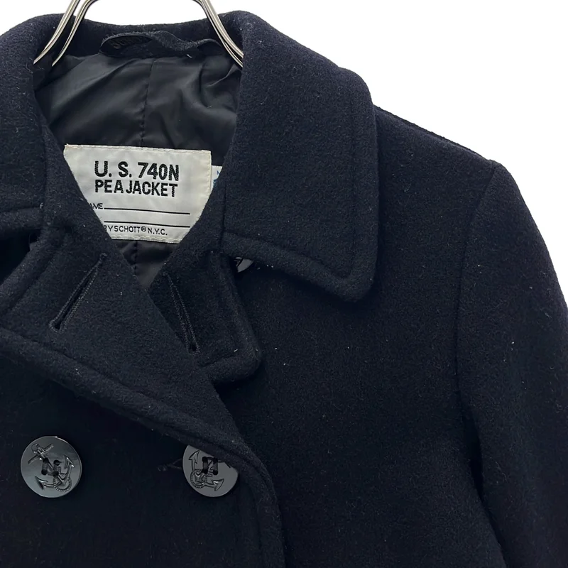 SCHOTT / ショット | 742SB BOYS ウール ピーコート | 12 | レディース