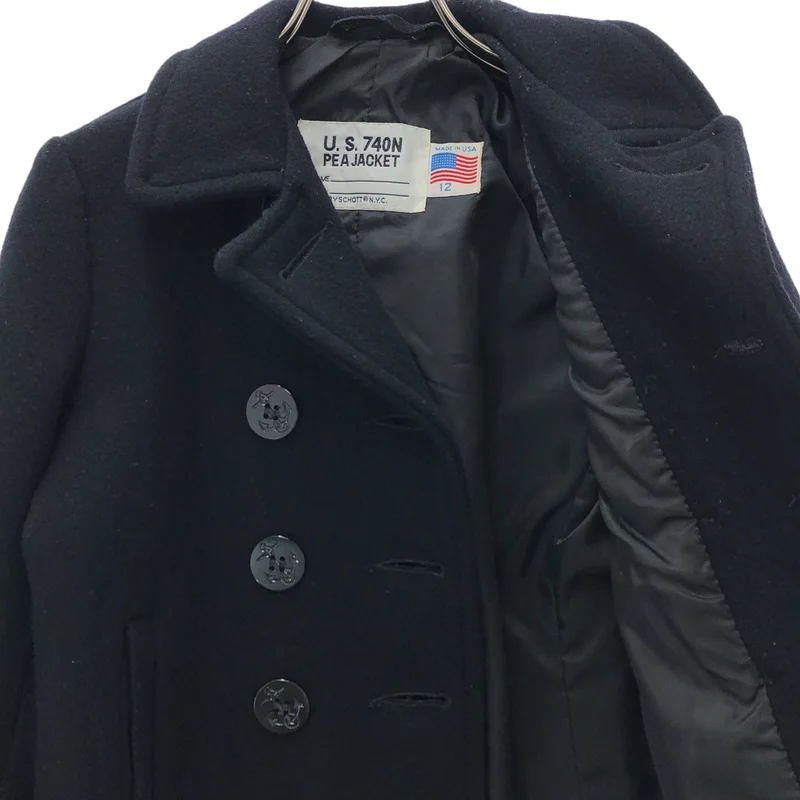 SCHOTT / ショット | 742SB BOYS ウール ピーコート | 12 | レディース