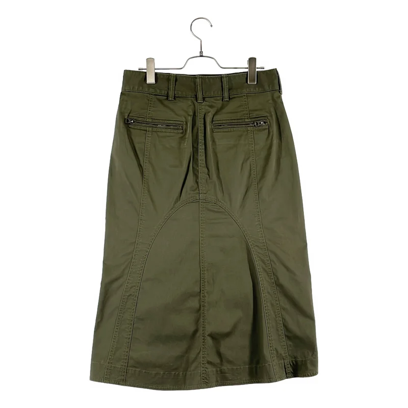 POLO RALPH LAUREN / ポロラルフローレン | ミリタリー スリット スカート | 2 | レディース