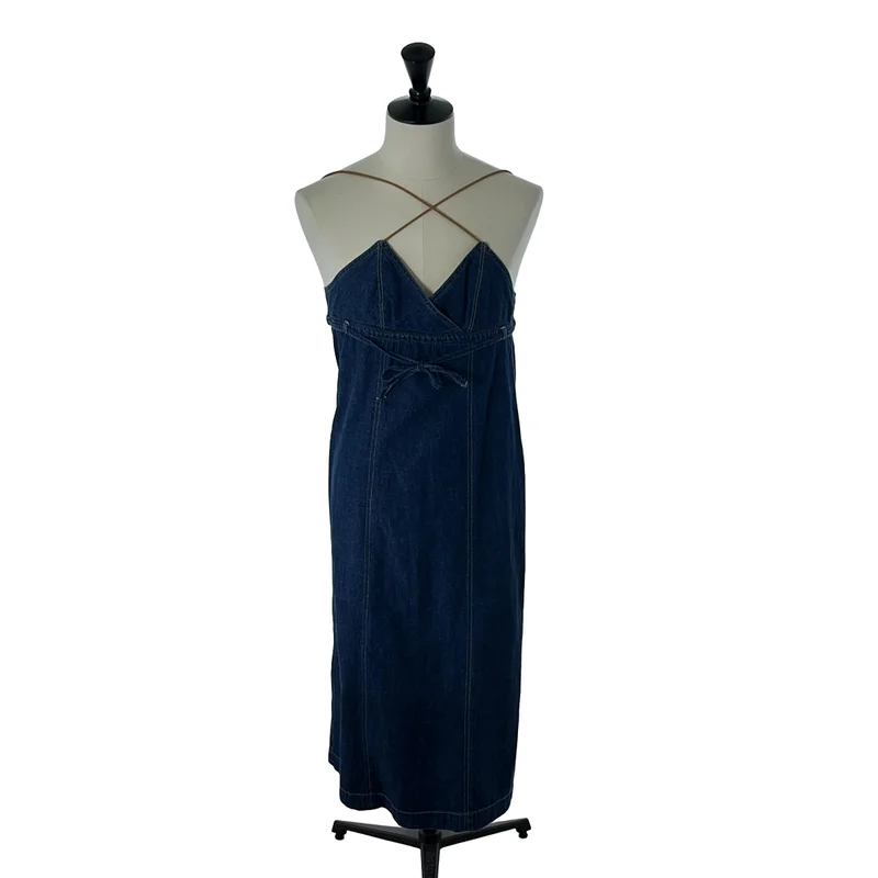 NOWOS / ノーウォス | Denim onepiece / デニムワンピース | S | レディース