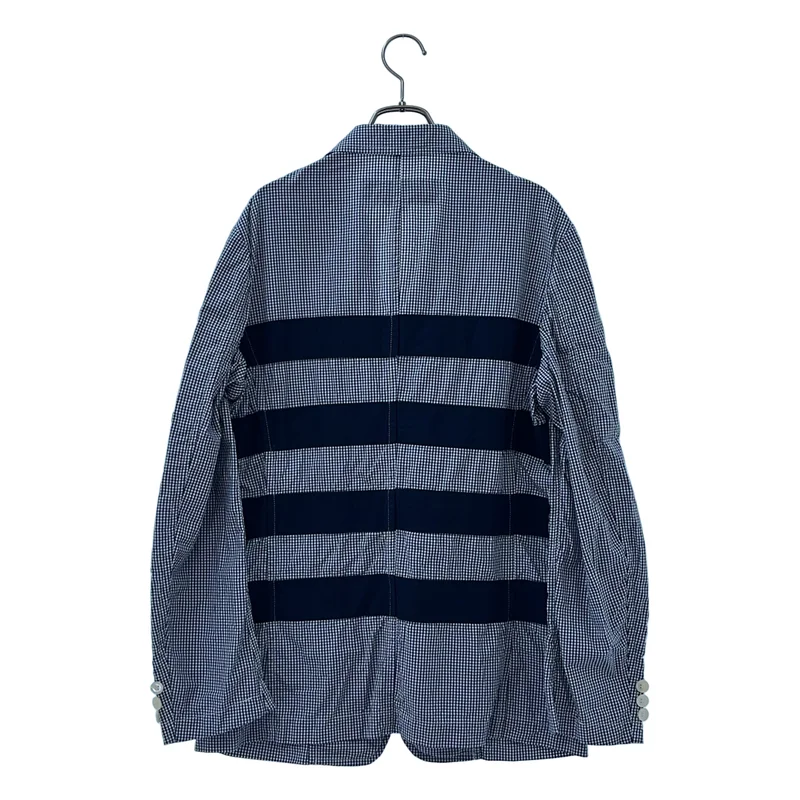COMME des GARCONS HOMME / コムデギャルソンオム | 2011SS | コットン チェック テーピング テーラードジャケット | S | メンズ