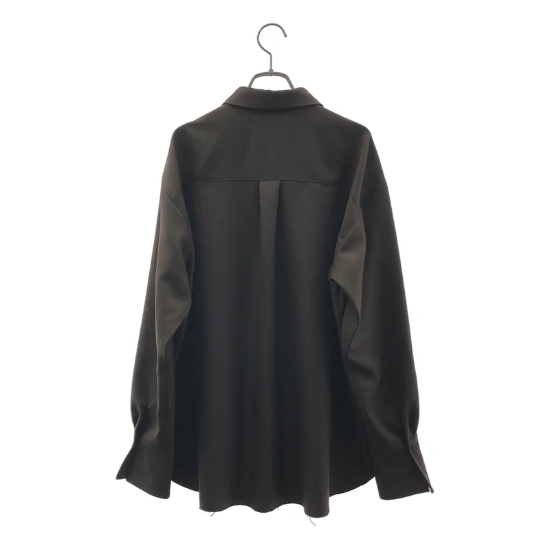 aere / アエレ | Over Powder Twill Shirt / オーバーパウダー ツイルシャツ | one | レディース