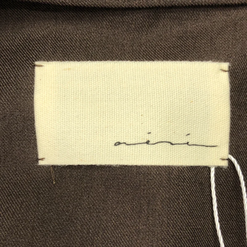 aere / アエレ | Over Powder Twill Shirt / オーバーパウダー ツイルシャツ | one | レディース