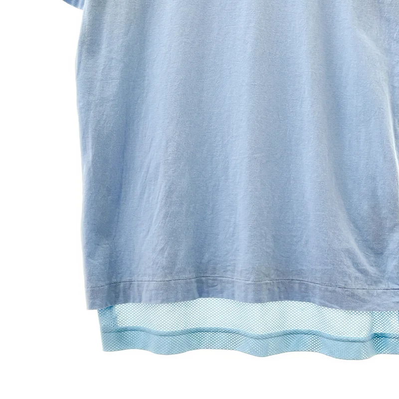 COMME des GARCONS HOMME PLUS / コムデギャルソンオムプリュス | 2018SS | コットン メッシュレイヤード Tシャツ | M | メンズ