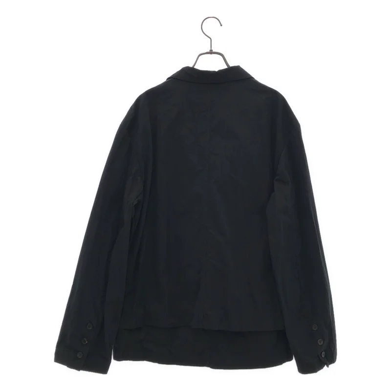 JACQUEMUS / ジャックムス | ドッキング レイヤード ロゴ シングルブレスト ジャケット | 48 | メンズ