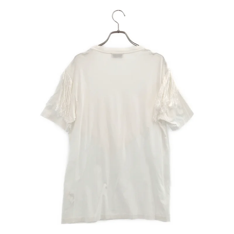 Acne Studios / アクネストゥディオズ | コットン フリンジ クルーネックカットソー | S | レディース