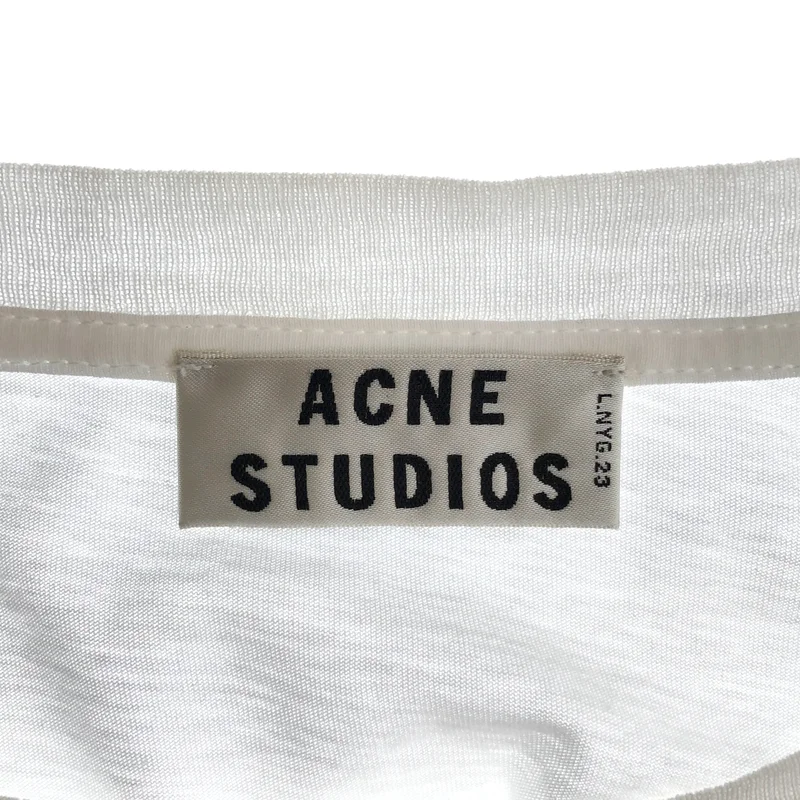 Acne Studios / アクネストゥディオズ | コットン フリンジ クルーネックカットソー | S | レディース