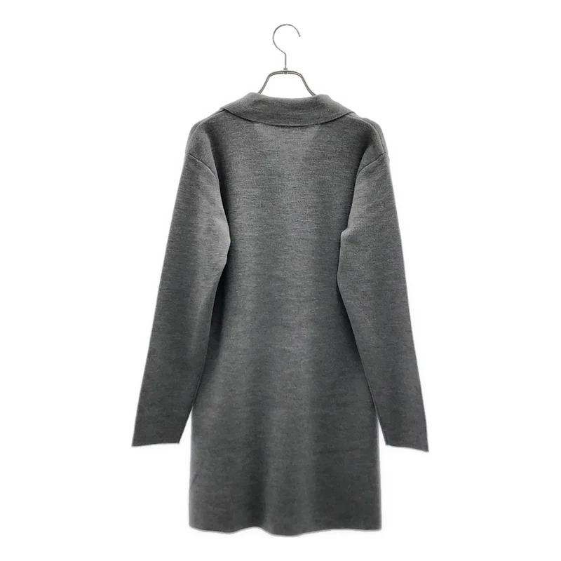 Christian Dior / クリスチャンディオール | ウール  ロゴボタン ニットカーディガン | M | レディース
