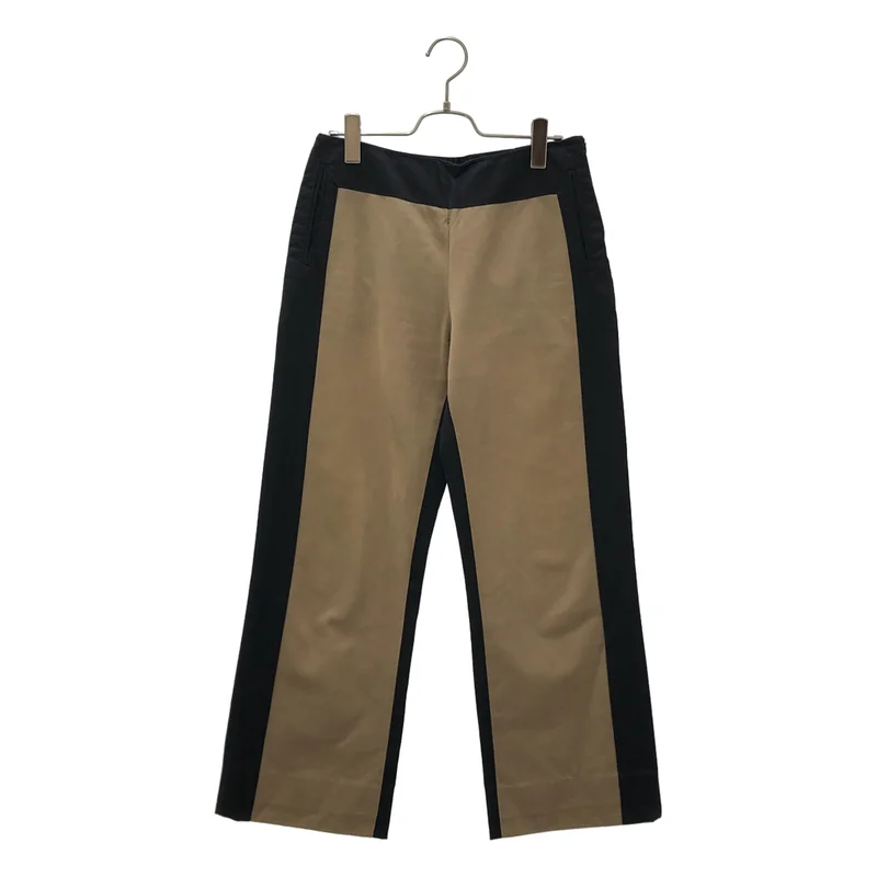 DRIES VAN NOTEN / ドリスヴァンノッテン | バイカラー パンツ | 34 | レディース
