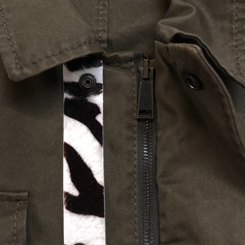 DSQUARED2 / ディースクエアード | M-65 コットン カットオフ フィールドジャケット | 48 | メンズ