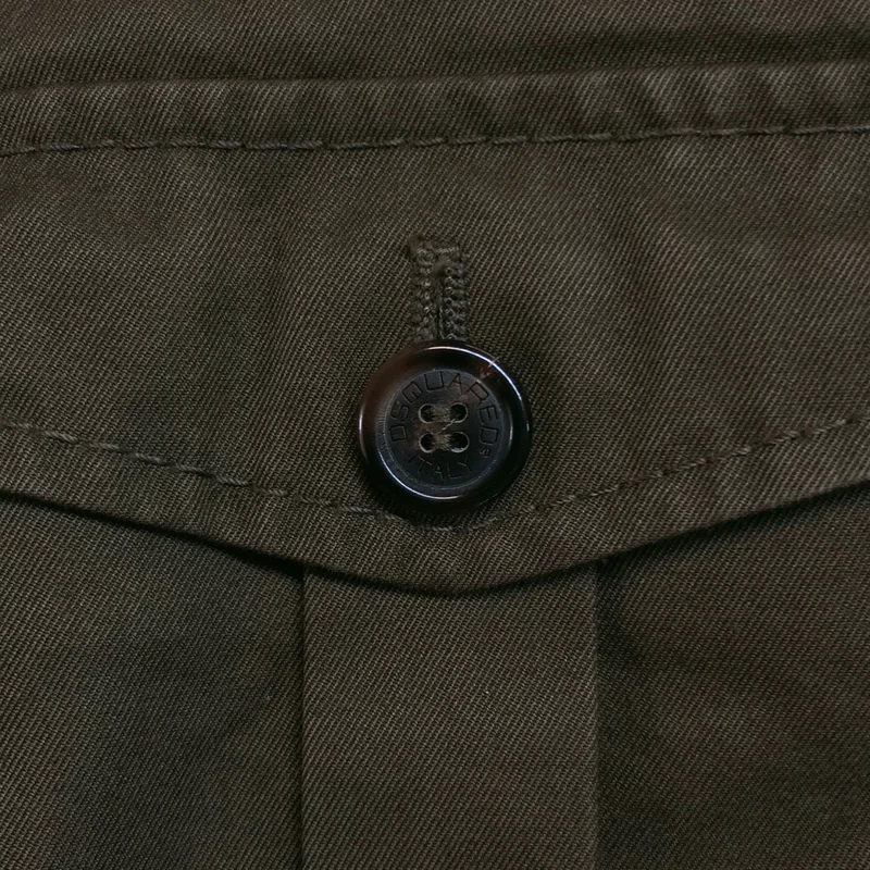 DSQUARED2 / ディースクエアード | M-65 コットン カットオフ フィールドジャケット | 48 | メンズ