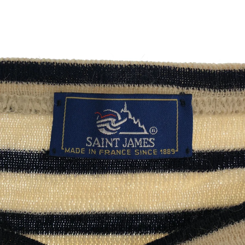 SAINT JAMES / セントジェームス | ウール ストライプ ボーダーニット | US36 | メンズ
