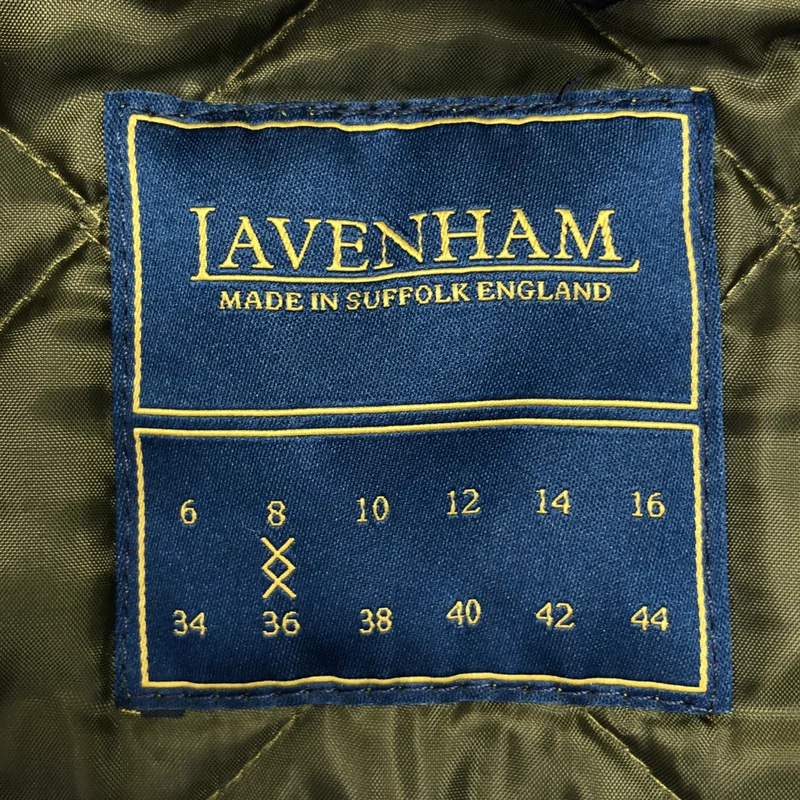 LAVENHAM / ラベンハム | フーディ キルティング コート | 36 | レディース