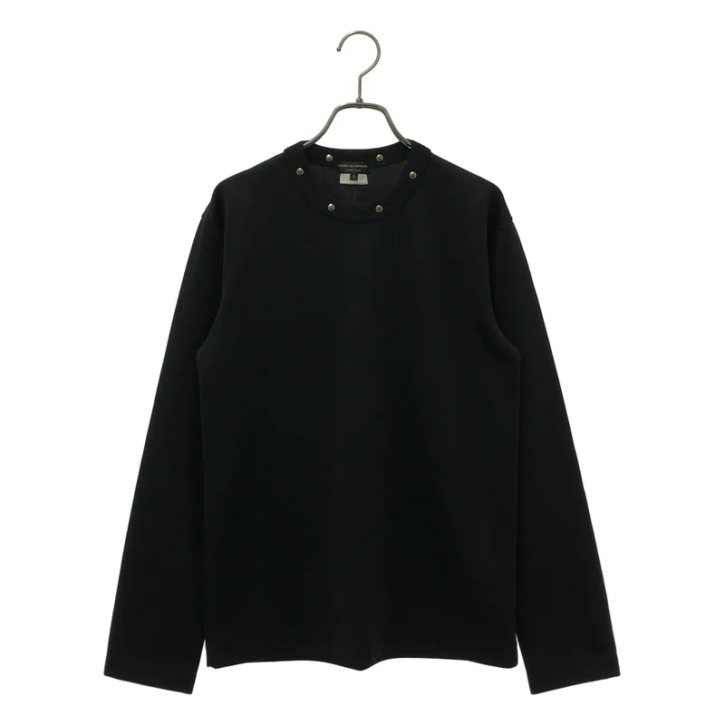 COMME des GARCONS HOMME PLUS / コムデギャルソンオムプリュス | 2016AW | カシメ装飾ロングスリーブカットソー | S | メンズ