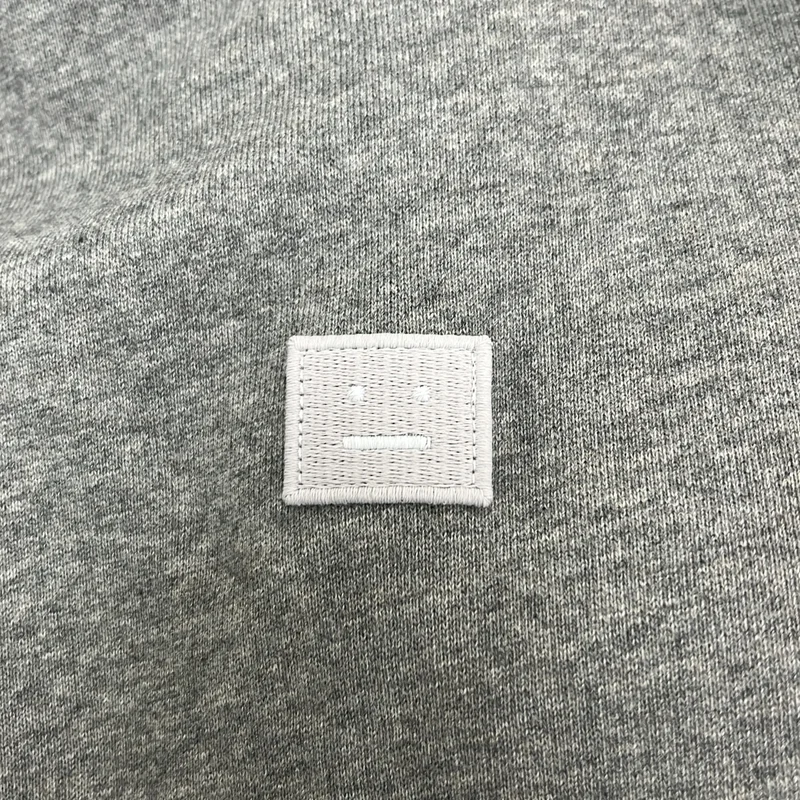 Acne Studios / アクネストゥディオズ | Face Patch Logo Hooded Sweatshirt / フェイス ロゴ オーバーシルエット スウェット フーディ | S | メンズ
