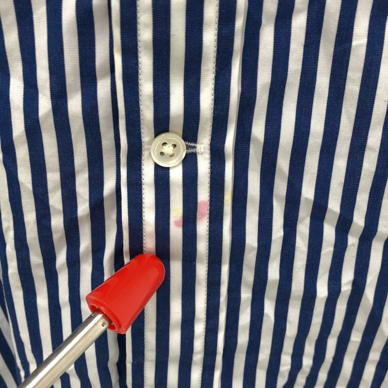 POLO RALPH LAUREN / ポロラルフローレン | ストライプ ワッペン シャツ ブラウス | 4 | レディース
