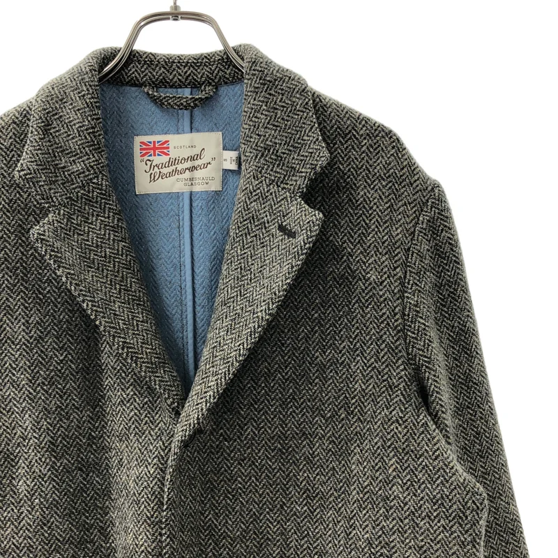Traditional Weatherwear / トラディショナルウェザーウェア | NEW TUFTON ウール ヘリンボーン テーラードジャケット | S | メンズ