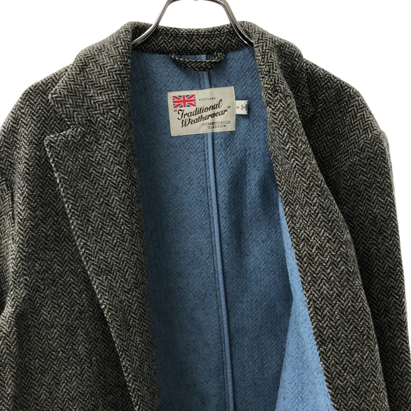 Traditional Weatherwear / トラディショナルウェザーウェア | NEW TUFTON ウール ヘリンボーン テーラードジャケット | S | メンズ
