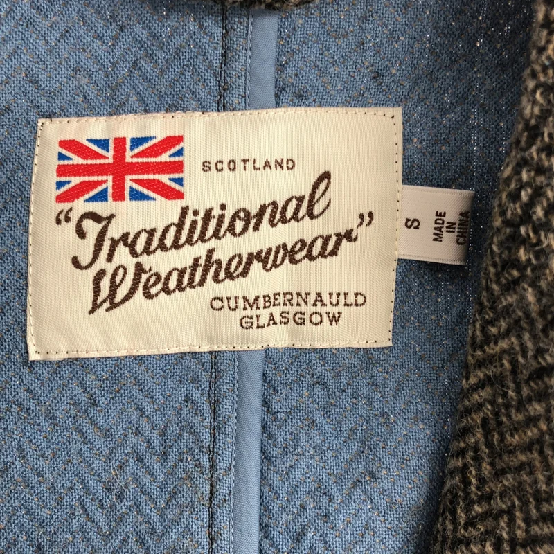 Traditional Weatherwear / トラディショナルウェザーウェア | NEW TUFTON ウール ヘリンボーン テーラードジャケット | S | メンズ