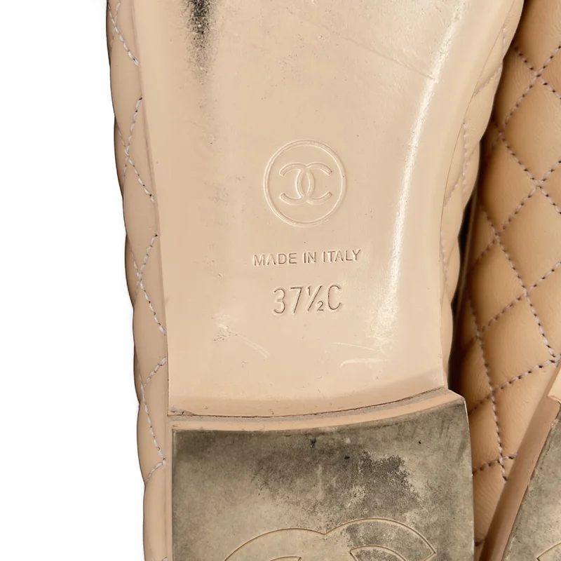 CHANEL / シャネル | キルティング マトラッセ ココマークチェーン パンプス | 37 1/2 | レディース