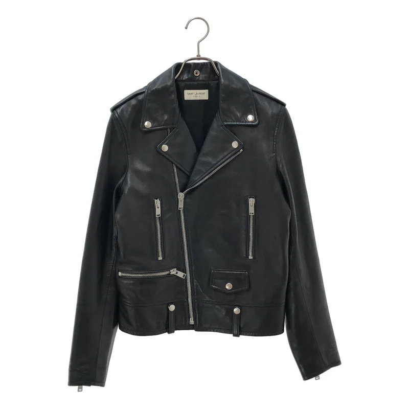 SAINT LAURENT PARIS / サンローランパリ | L01 ラムレザー クラシック モーターサイクル ライダースジャケット | 44 | メンズ