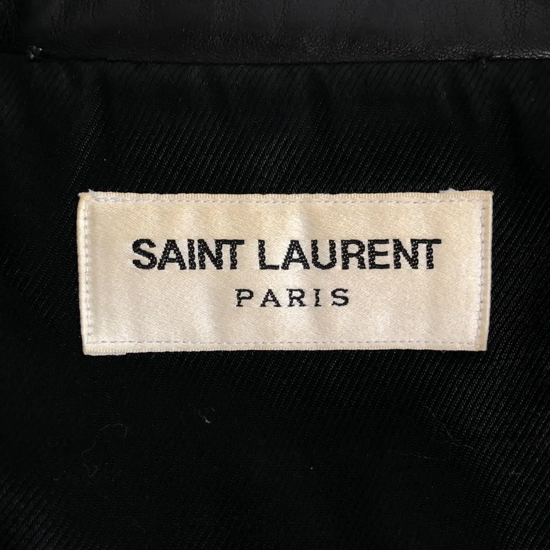 SAINT LAURENT PARIS / サンローランパリ | L01 ラムレザー クラシック モーターサイクル ライダースジャケット | 44 | メンズ