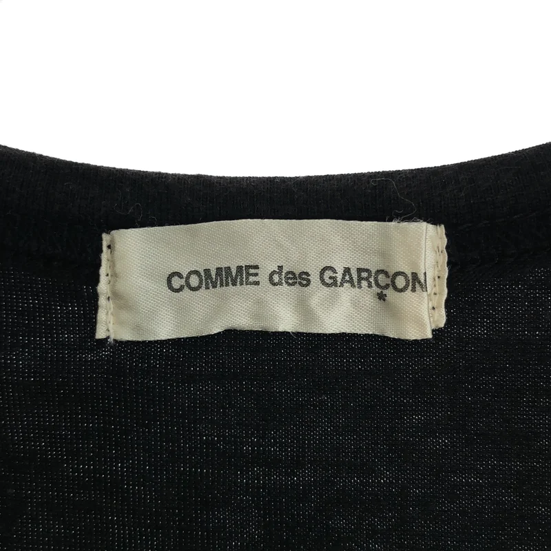 COMME des GARCONS / コムデギャルソン | 2003AW | グリッターロゴ プリント ノースリーブ カットソー |