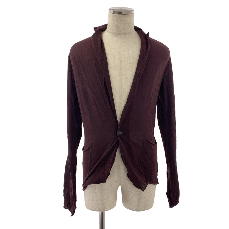 kolor / カラー | Nylon Covering 1B Jacket Cardigan / ニット カーディガン ジャケット | 1 | メンズ