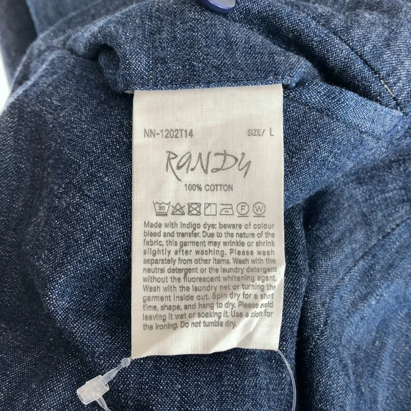 NICENESS / ナイスネス | 2024AW | RANDY Flying V Trousers / 2タック デニムパンツ | L | メンズ