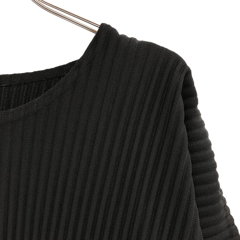 HOMME PLISSE ISSEY MIYAKE / オムプリッセイッセイミヤケ | 2025AW | BASICS プリーツ ロングスリーブカットソー | 3 | メンズ