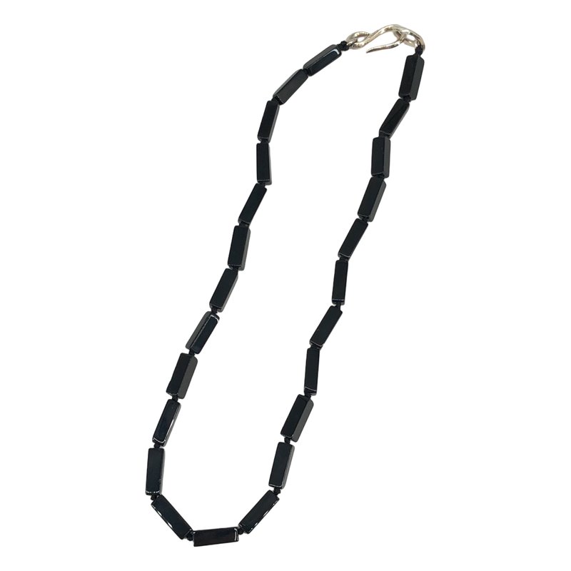 R.ALAGAN / ララガン | SMALL TUBE ONYX NECKLACE ネックレス |
