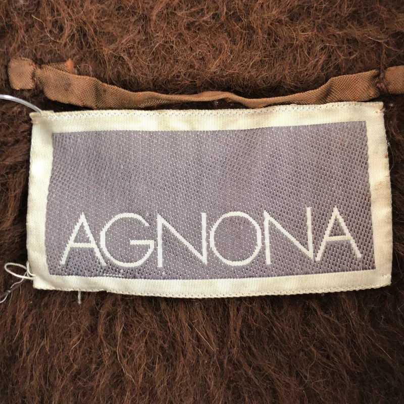 AGNONA / アニオナ | アルパカ混 シャギーコート |