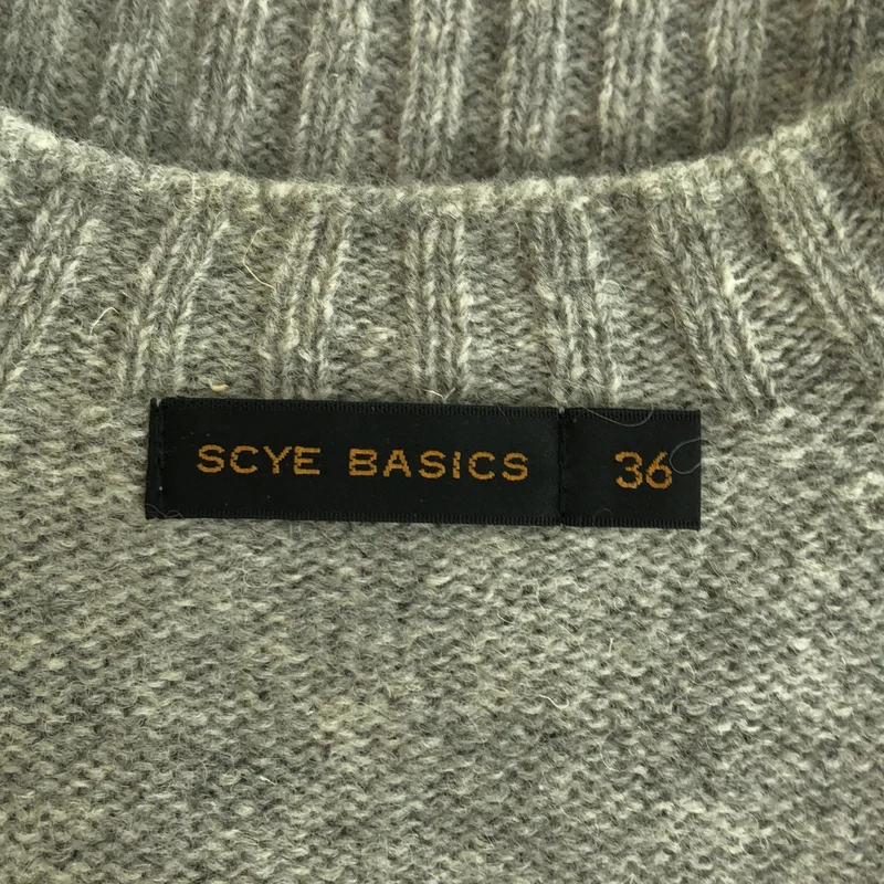 scye basics / サイベーシックス | ニット_長袖 MPK-325W | 36 | レディース