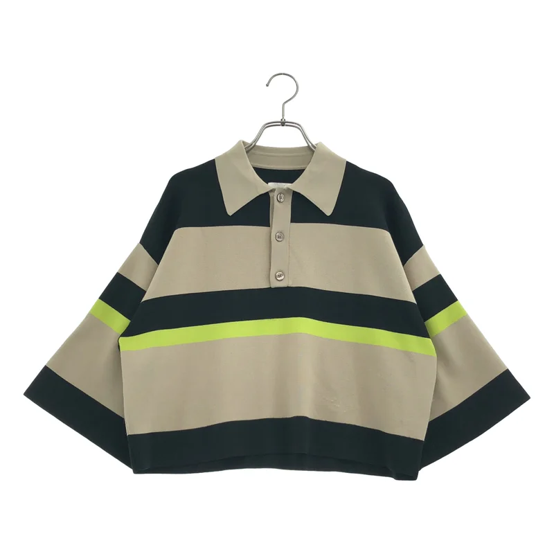 NOUNLESS / ナウンレス | MINI RUGGER KNIT SHIRTS ニット ラガーシャツ | 1 | レディース