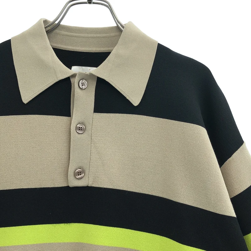NOUNLESS / ナウンレス | MINI RUGGER KNIT SHIRTS ニット ラガーシャツ | 1 | レディース