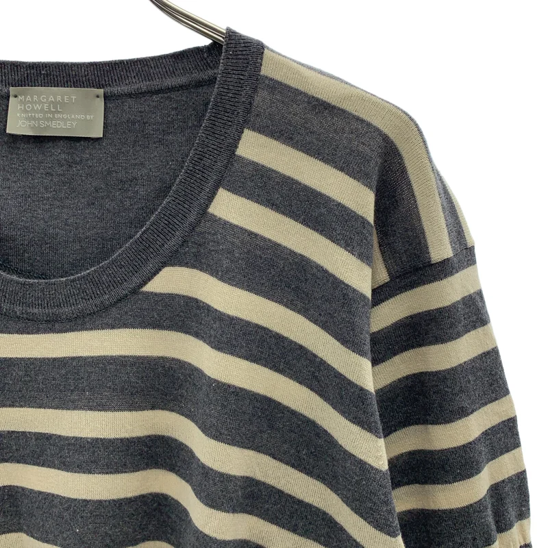 JOHN SMEDLEY / ジョンスメドレー | × MARGARET HOWELL / マーガレットハウエル コットン サマーニット | 2 | レディース