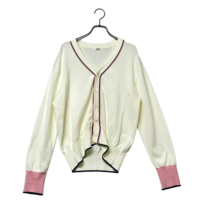 Tomorrowland MACPHEE / トゥモローランドマカフィー | ドライコットン Vネック カーディガン | S | レディース