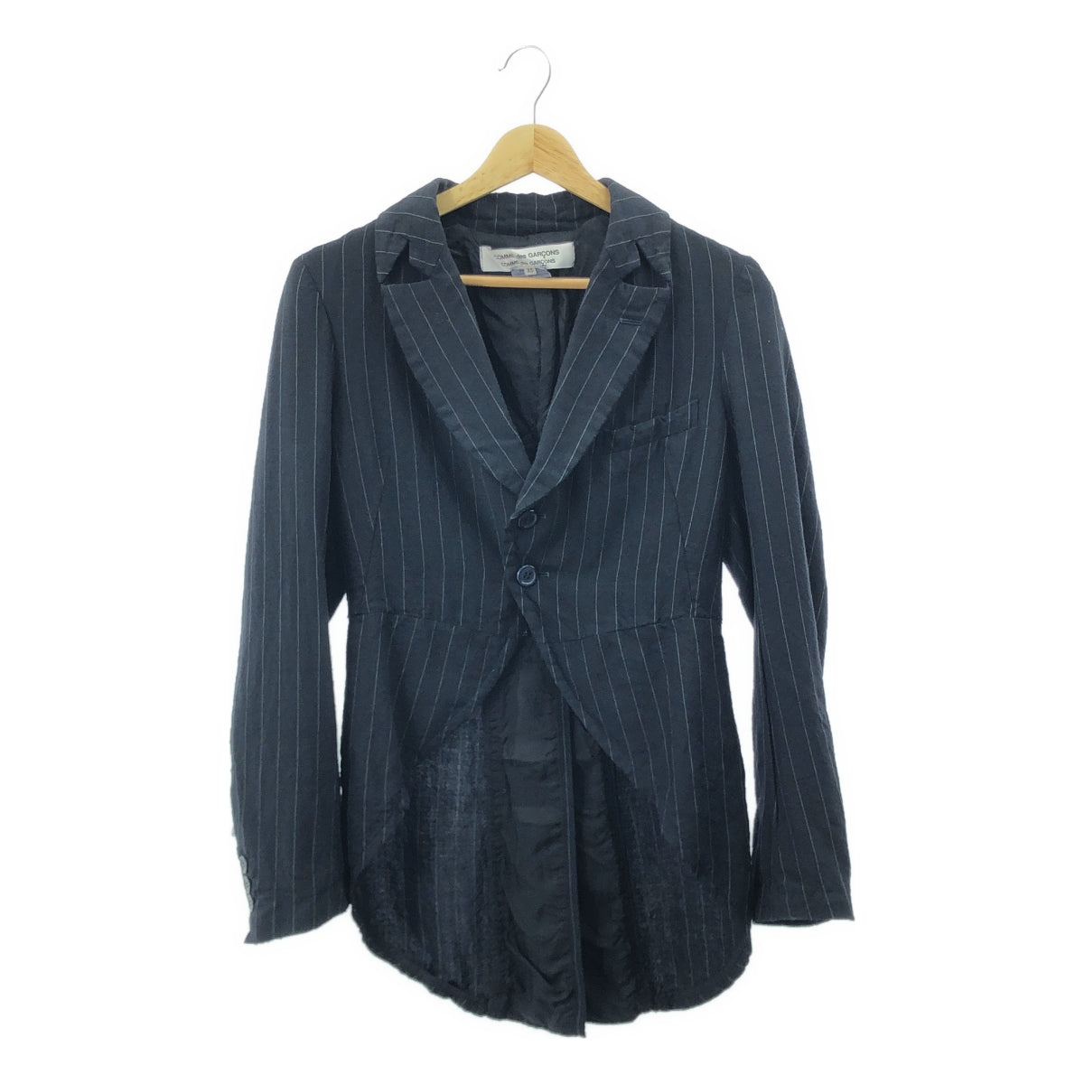 再値下げ【美品】(M) COMME des GARÇONS テーラード 紺 COMME des GARCONS HOMME（コムデギャルソンオム）テーラード