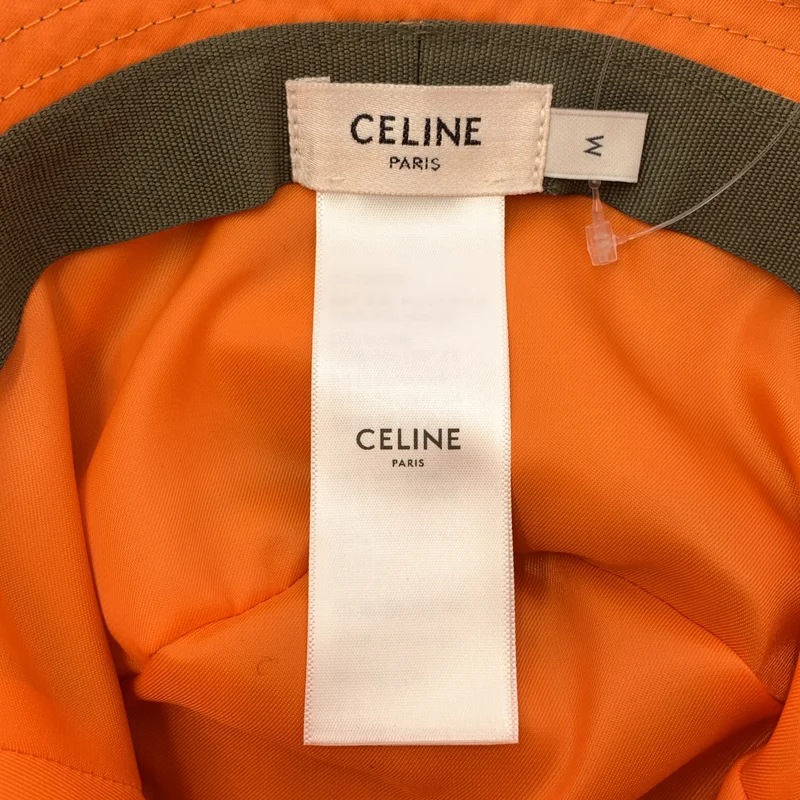 CELINE / セリーヌ | キルティング ロゴ バケットハット | M | その他