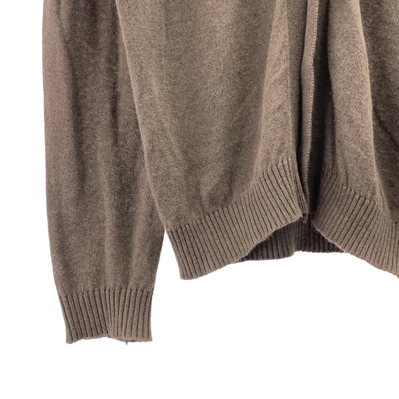 Settefili Cashmere  / セッテフィーリカシミア | リネン コットン ショールカラー ニット カーディガン | M | メンズ