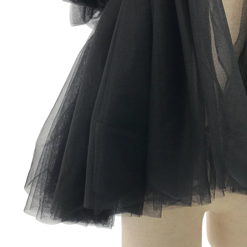 noir kei ninomiya / ノワールケイニノミヤ | 2024AW | フリル装飾 チュール ビスチェ | S | レディース
