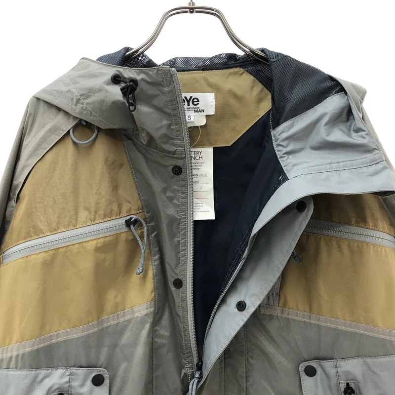 eye JUNYA WATANABE COMME des GARCONS MAN / アイジュンヤワタナベ マン | 2021AW | × MYSTERY RANCH / バッグカスタマイズ×ナイロンリップ フーデッドジャケット | S | メンズ