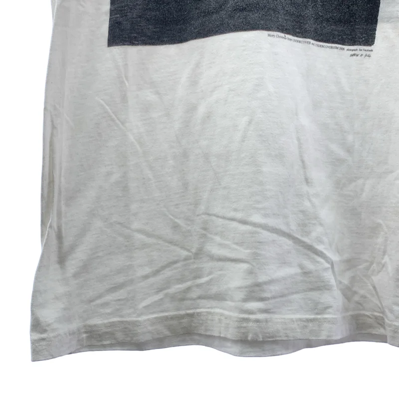 UNDER COVER  / アンダーカバー | merry christmas / コットン プリント Tシャツ カットソー | S | メンズ