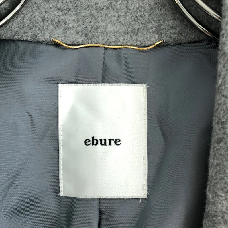 ebure / エブール | ウールビーバー ダブル チェスターコート | 38 | レディース
