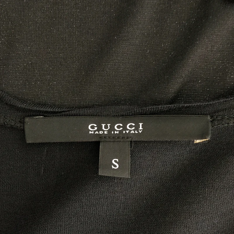 GUCCI / グッチ | フラワーモチーフ サテンカットソー | S | レディース