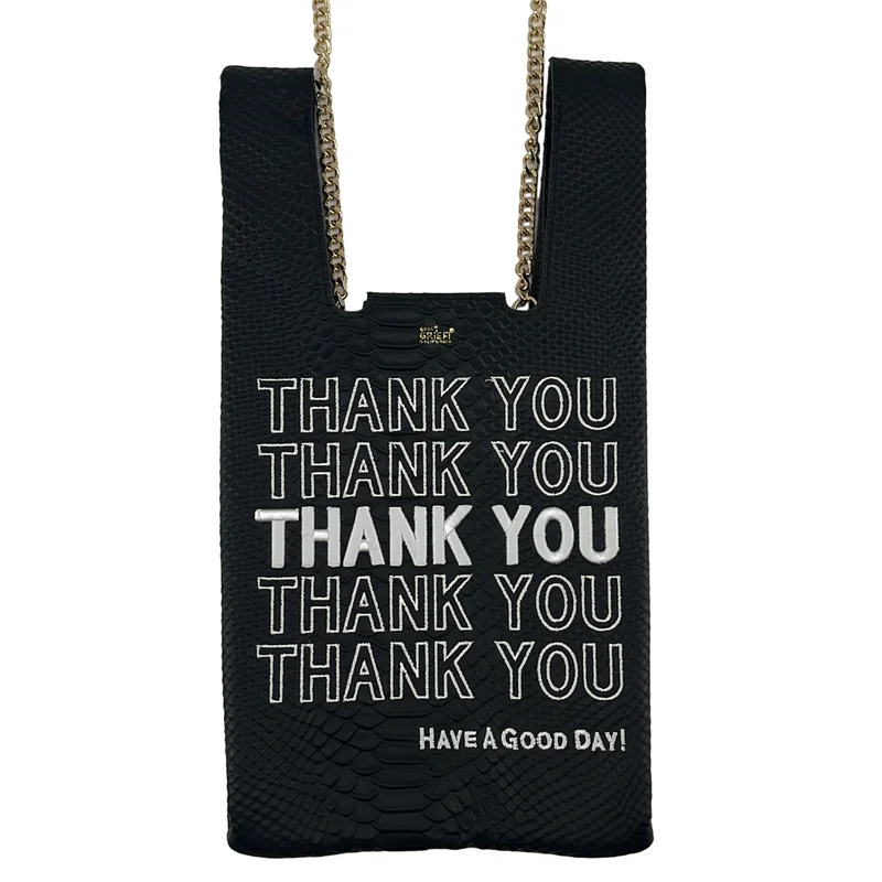 L'Appartement / アパルトモン | GOOD GRIEF THANK YOU BAG 型押し レザー 2way ショルダーバッグ |