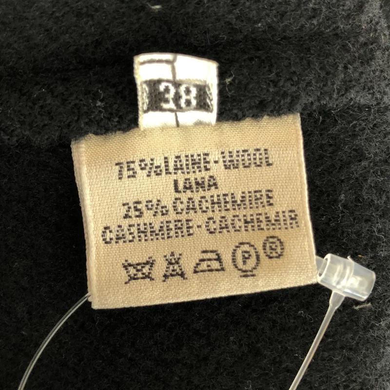 HERMES / エルメス | アピベルト ウール カシミヤ メルトン フーデッドコート | 37 | レディース