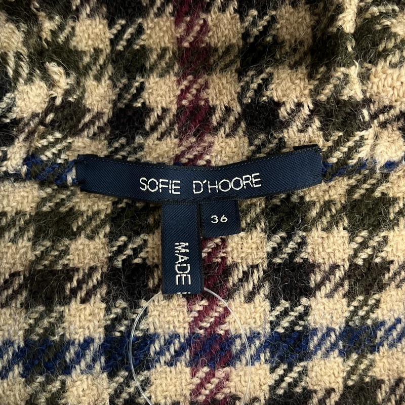 SOFIE D'HOORE / ソフィードール | チェック ダッフルコート | 36 | レディース
