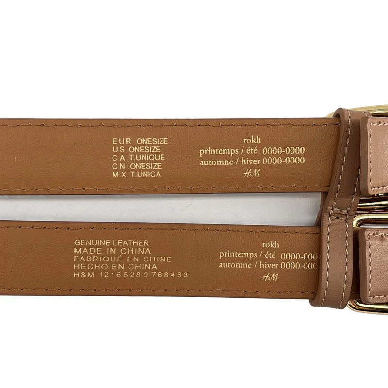 Rokh / ロック | Layered Leather Belt ベルト | ONE | その他